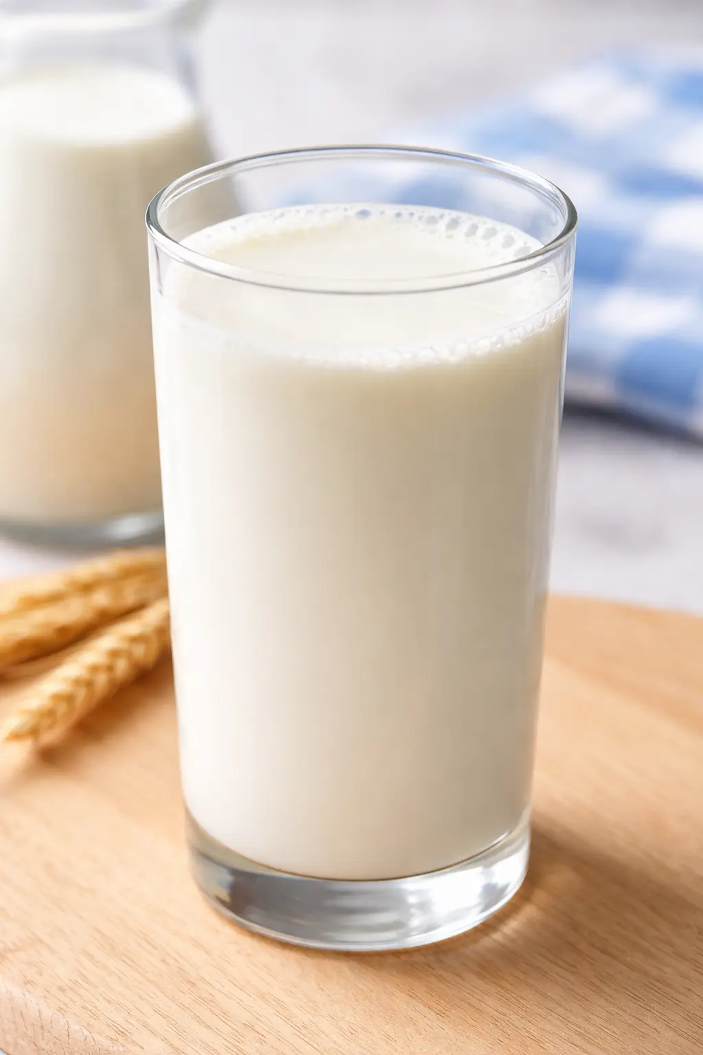 fresh milk in glass close up dairy nutrition calcium protein daily drink